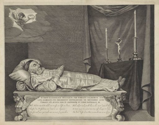 Bavo Costerus Cleerbesem, lying in state