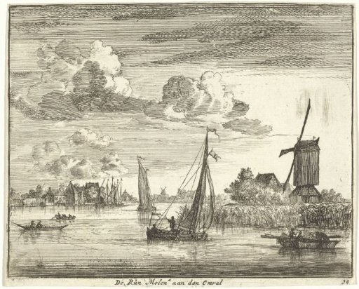 Windmill at the Omval