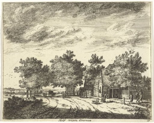 Landscape halfway to Overveen