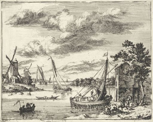 View over the Spaarne, Haarlem