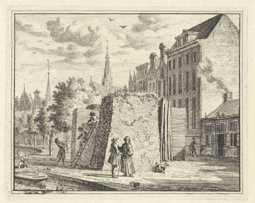 Building Materials on a Quay