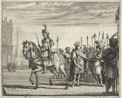 Servant on Horseback and King on Foot