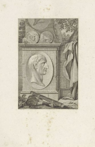 Medallion with the portrait of Gaius Julius Caesar (?)
