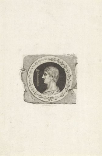 Medallion with a portrait of Marcus Junius Brutus