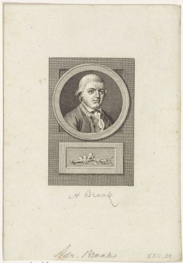 Portrait of Adriaan Braak