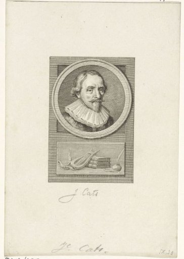 Portrait of Jacob Cats