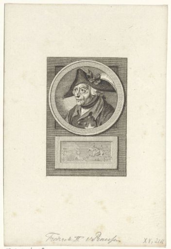 Portrait of Frederick the Great