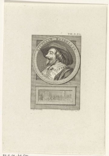 Portrait of Nicolaas Hasselaar