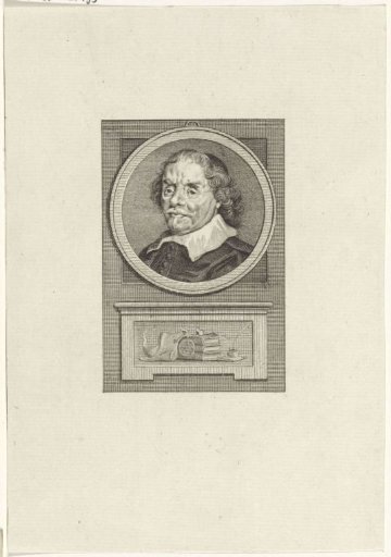 Portrait of Daniel Heinsius