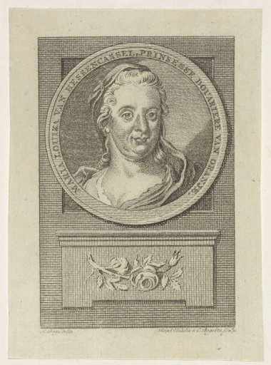 Portrait of Maria Louise, Princess of Orange-Nassau