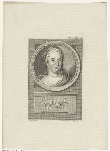 Portrait of Maria Louise, Princess of Orange-Nassau