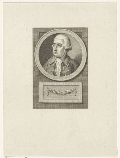 Portrait of Jean André van der Mersch