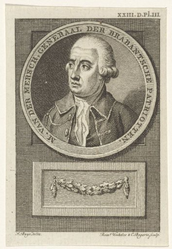 Portrait of Jean André van der Mersch