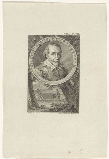 Portrait of Willem van Oldenbarnevelt, Lord of Stoutenburg