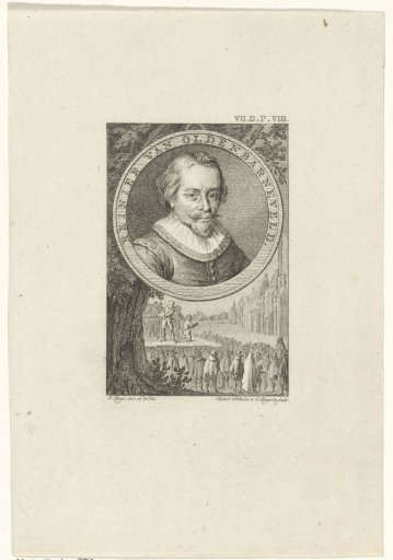 Portrait of Reinier van Oldenbarnevelt