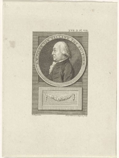 Portrait of Adolph Werner van Pallandt tot Zuthem
