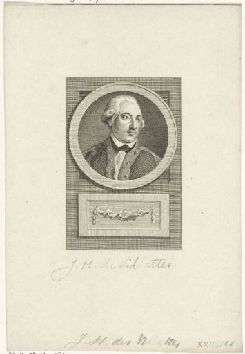 Portrait of Jean Henri des Villattes