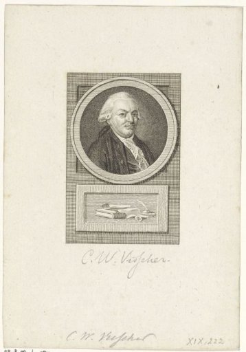 Portrait of Carel Wouter Visscher
