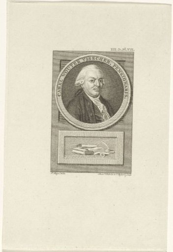 Portrait of Carel Wouter Visscher