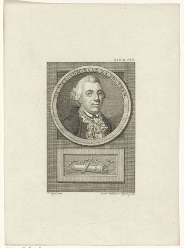 Portrait of Johan Arnold Zoutman