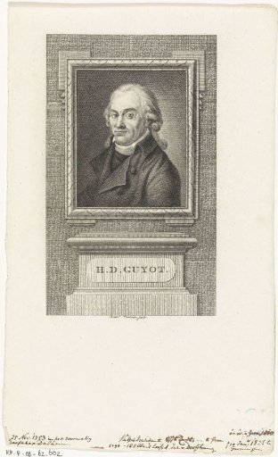Portrait of Henri Daniel Guyot