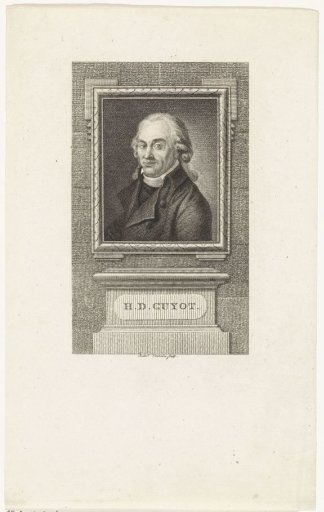 Portrait of Henri Daniel Guyot