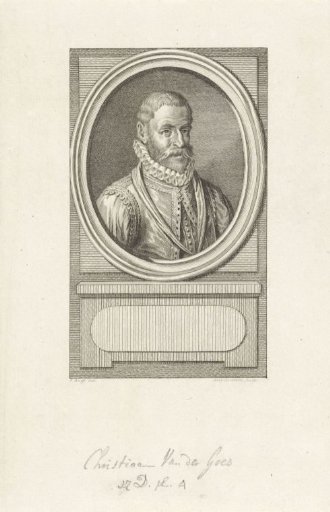 Portrait of Christiaan van der Goes
