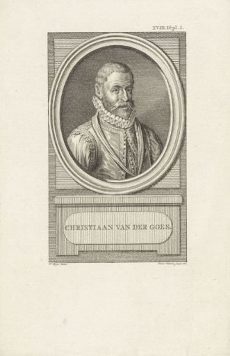 Portrait of Christiaan van der Goes