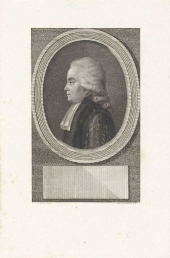 Portrait of Stephanus Johannes van Geuns, version A
