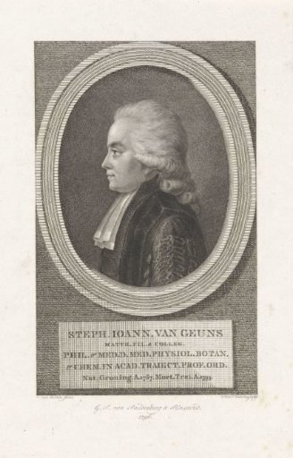 Portrait of Stephanus Johannes van Geuns, version A