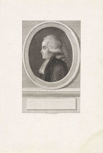 Portrait of Stephanus Johannes van Geuns, version B