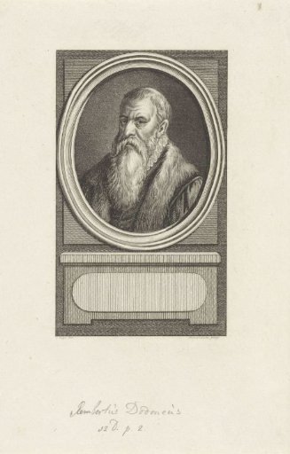 Portrait of the physician Rembertus Dodonaeus