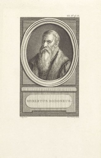 Portrait of the physician Rembertus Dodonaeus