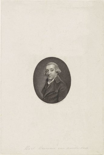 Portrait of the Amsterdam physician Johan Rudolph Deiman