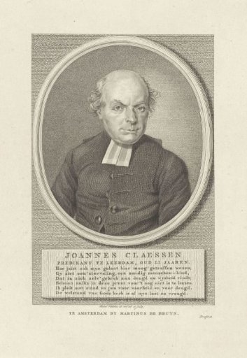 Portrait of Joannes Claessen