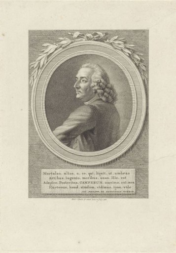 Portrait of Petrus Camper