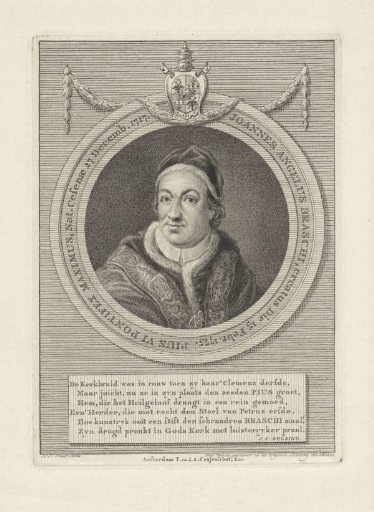 Portrait of Pope Pius VI