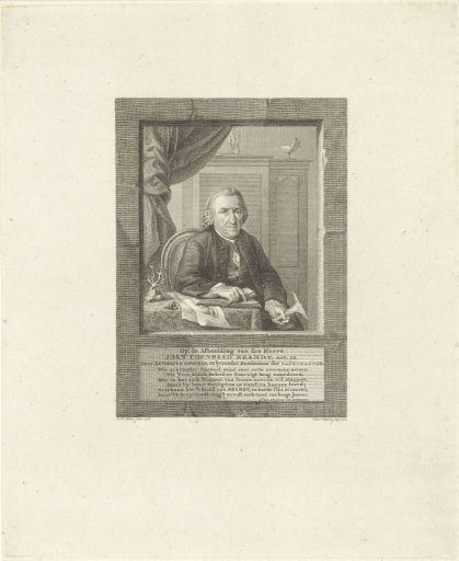 Portrait of Joan Coenraad Brandt