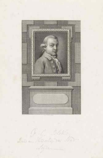 Portrait of Franciscus Gualtherus Blok