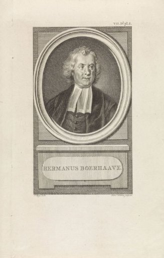 Portrait of Hermanus Boerhaave
