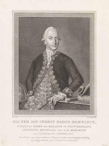 Portrait of Wolter Jan Gerit Baron Bentinck