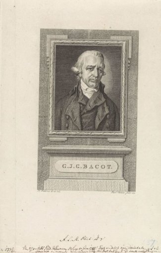 Portrait of Gerard Jacob George Bacot