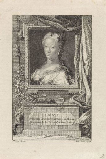 Portrait of Anna of Brunswick-Lüneburg, Princess of Orange