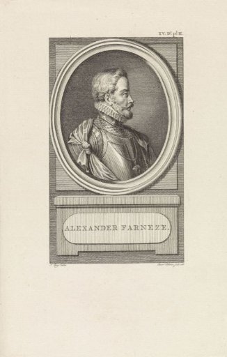 Portrait of Alessandro Farnese, Duke of Parma