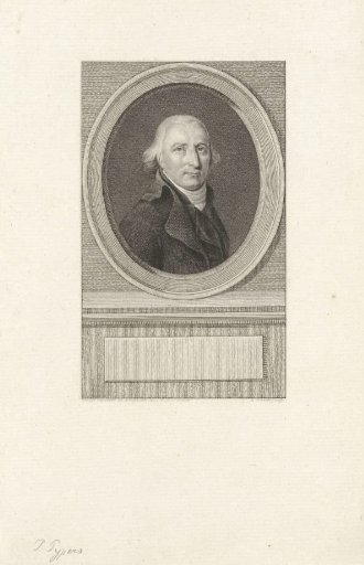 Portrait of the writer Pieter Pypers