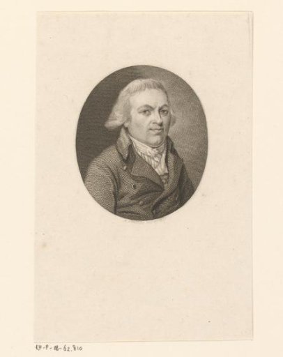 Portrait of Jan David Pasteur