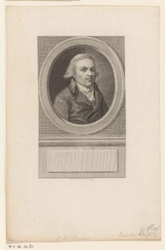 Portrait of Jan David Pasteur
