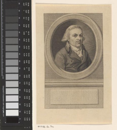Portrait of Jan David Pasteur