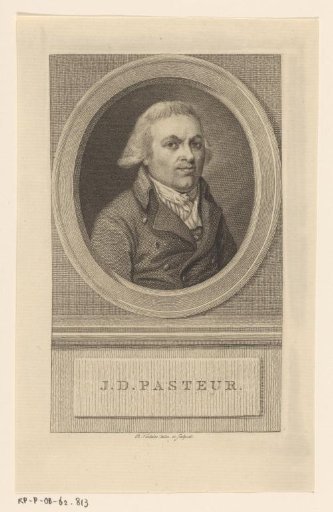 Portrait of Jan David Pasteur