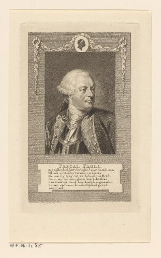 Portrait of Pascal Paoli